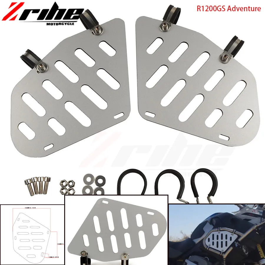 Motorcycle Tank guard protection For BMW R1200GS Adventure Triple Black ABS 2013 BMW R1200GS Adventure 2006-20111