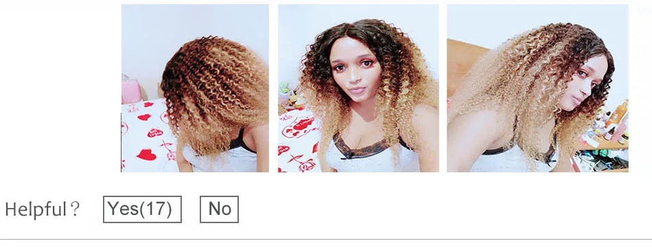 Faísca Ombre Mongol Afro Crespo Encaracolado 3