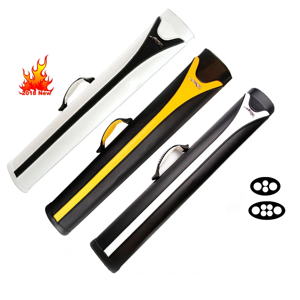 High Quality Handmade 4/6 Holes Hard Billiard Pool Cue Case Pool Stick