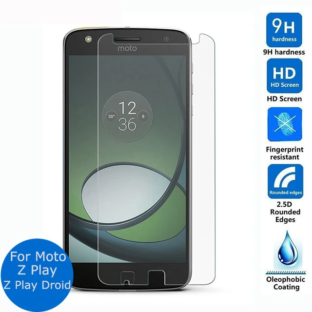 4 Pezzi] VETRO TEMPERATO PER MOTOROLA MOTO Z2 PLAY PELLICOLA