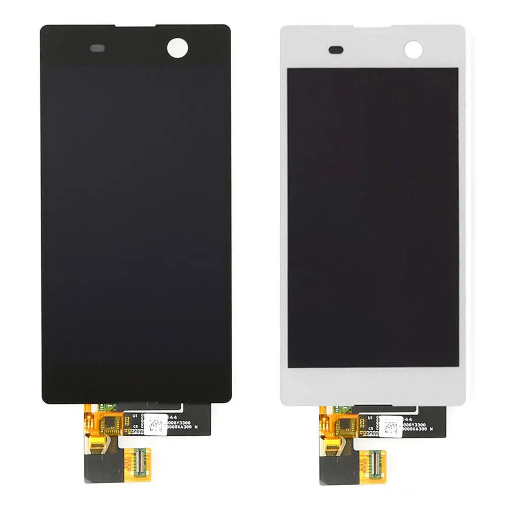 

100% Test for SONY Xperia M5 E5603 E5606 E5653 Full Touch Screen Digitizer Sensor Glass + LCD Display Monitor Panel Assembly