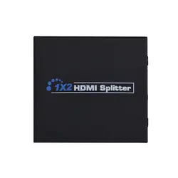Feniores Full HD 1x2 Порты и разъёмы hdmi-разделитель усилитель повторителя 3D 1080 p Женский Switch Box Hub черный Лидер продаж S30