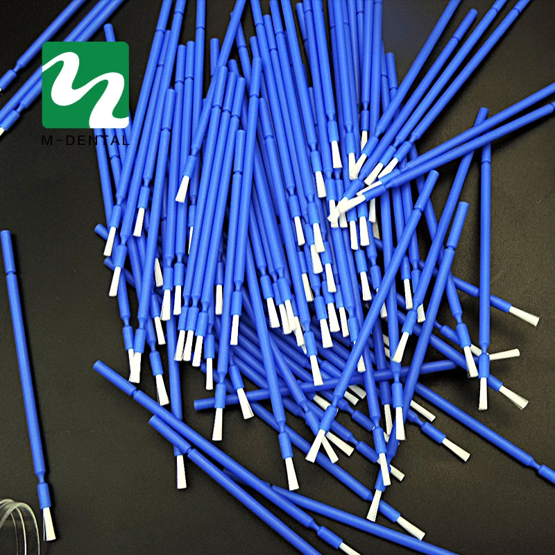 200 шт стоматологические лабораторные Одноразовые микро аппликаторы щетки для