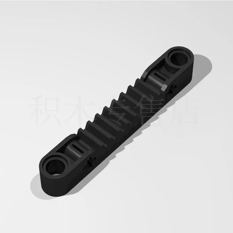 

5 pieces 1x7 with shaft bolt hole gear rack compatible legao 87761 spare parts building blocks toys
