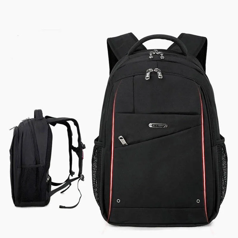 

Men Brand Business Waterproof Nylon Backpack Polyester Bag Shoulder Bags Computer Packback Casual multifunction Solid color Bag