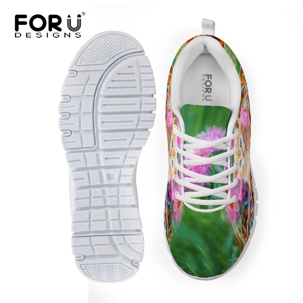 Dentelle Femmes Loisirs Forudesigns ca5033aq Femme Casual Dames Ca5031aq Mignon Chaussures c0625aq Mujer Pour Motif up ca5034aq 3d Animal Mode Appartements Chat ca5121aq Plates ca5032aq Lumière ca5161aq vfPwvq6r