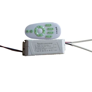 

1X 2.4G RF wireless dimmable 40-54W constant voltage AC220V input led driver with led remote controller free shipping