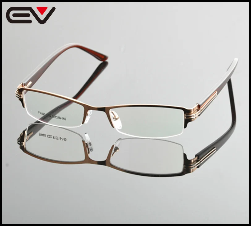 2015 New Unisex Semi Frame eyeglasses Men Brand Eyeglasses Frames Women