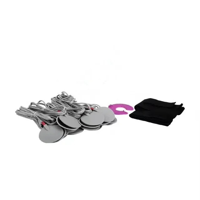 EMS Parts electrode pads with cable and belt for Micro Current Electrical Stimulation Machine |
