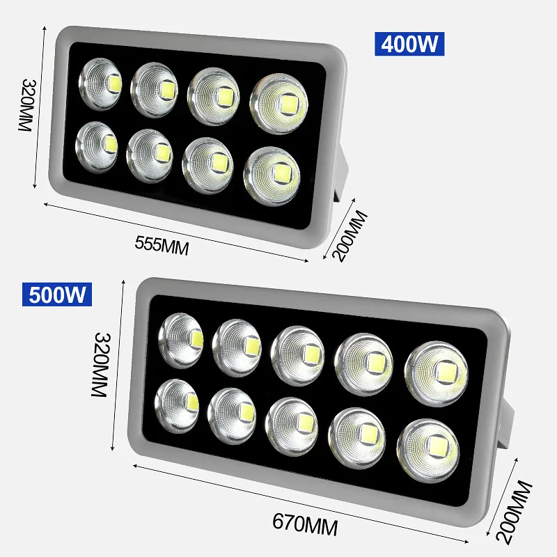 Ultra Bright LED Floodlight COB 100W 150W 200W 250W 300W 400W 500W 600W LED Flood Lights RGB Warm Cold White Flood Lighting Ultra Bright LED Floodlight COB 100W 150W 200W 250W 300W 400W 500W 600W LED Flood Lights RGB Warm Cold White Flood Lighting