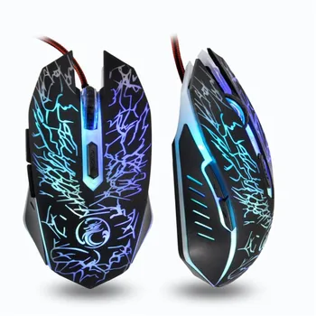 

Malloom 2018 New Gaming Mouse Adjustable 2400DPI 6 Buttons Optical USB Wired Computer Mouse for PC Laptop#30