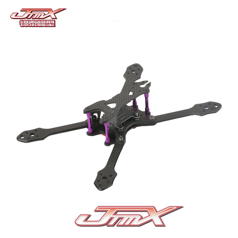 

JT-215S Crossing Machine Rack 230 220mm Positive X Carbon Fiber Rack Racing FPV Rack Bending Arm