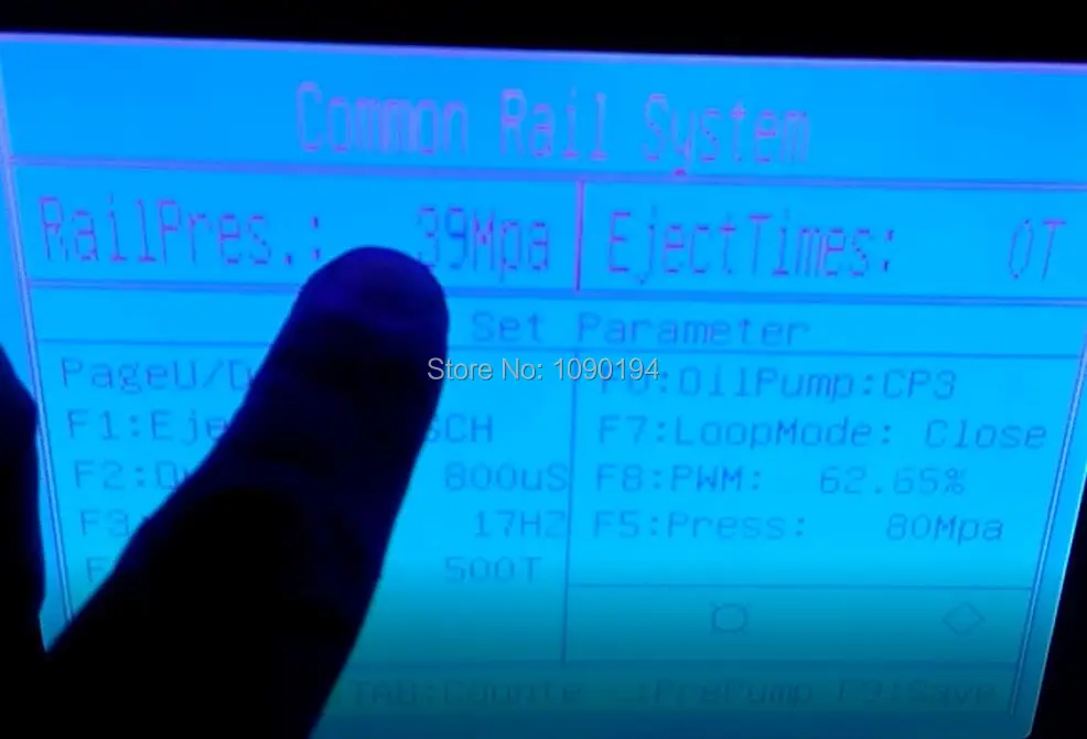 EP908 common rail injector 10