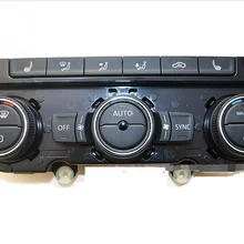 Цифровой дисплей, температура, кондиционер, панель управления, AC Seat Heater, кондиционер воздуха для Jetta MK6 2012- 16D907044