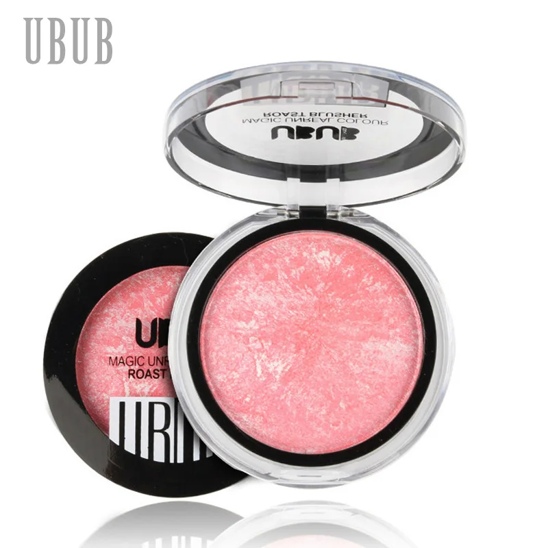 UBUB 8 расцветок Запеченные Румяна Make up Blush Rose бронзатор минерализирует покраснение
