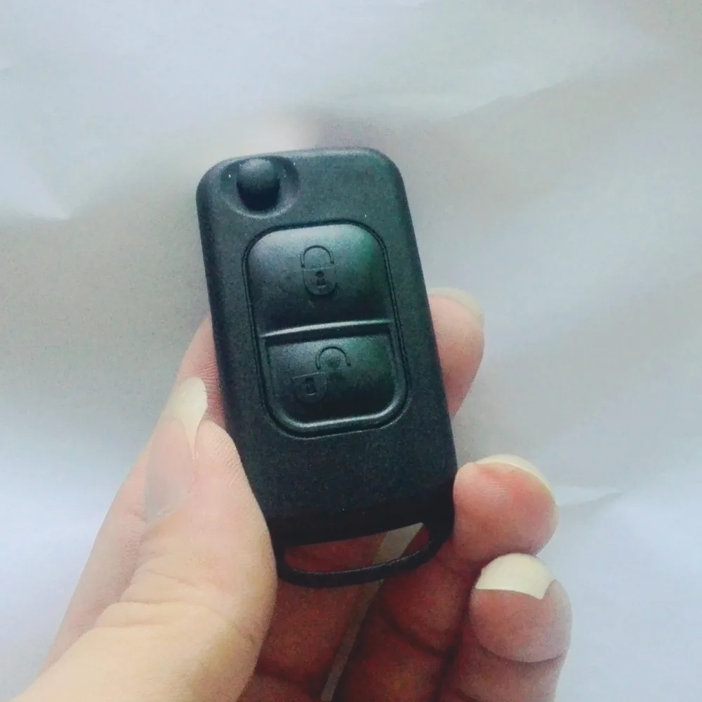 Складной чехол с дистанционным управлением для MERCEDES Benz w168 BENZ 2 кнопки|case replacement|case