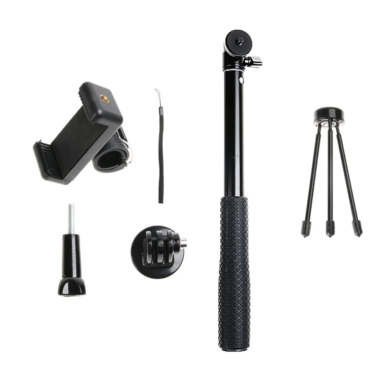 For Insta360 one Aluminum Tripod Adapter mount+Telescope Pole Selfie Stick Handheld Monopod For