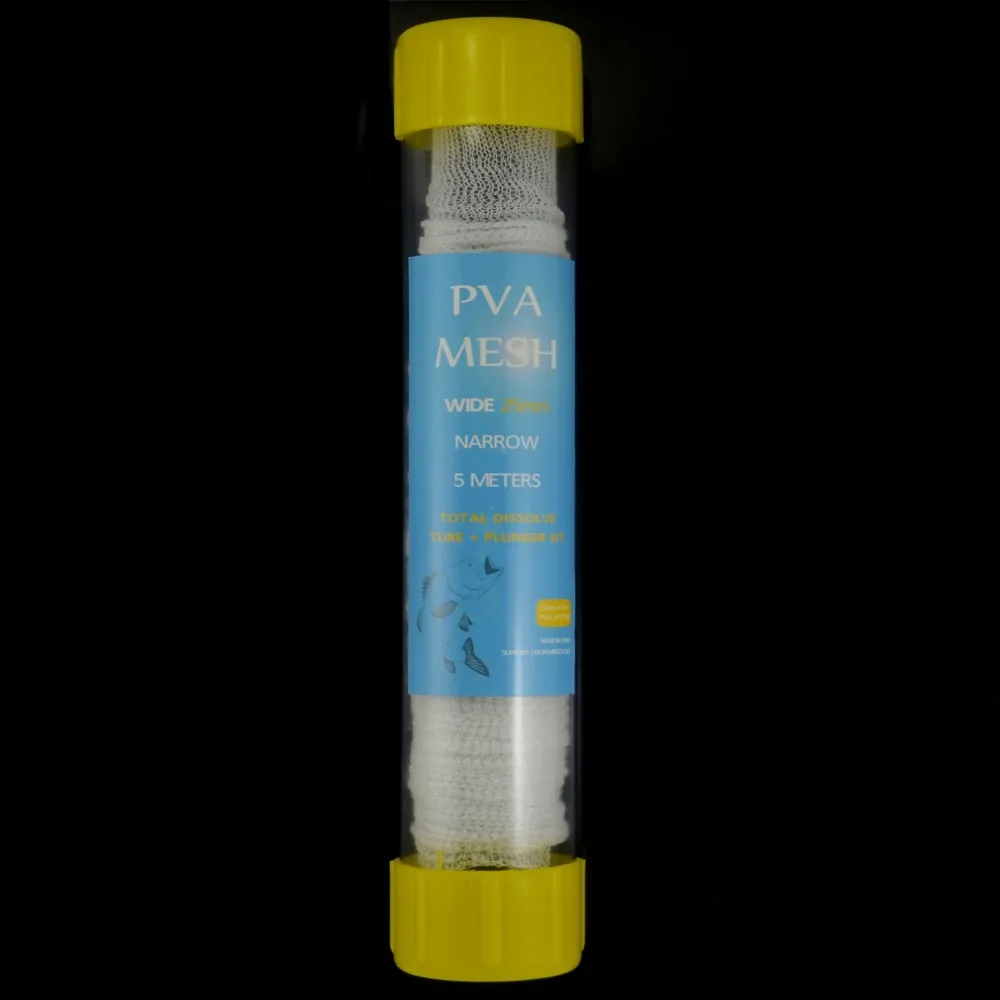 3 Rotoli Di Rete PVA Per Pesca Alla Carpa | 5 Metri Ciascuno, Larghezza 25 Mm | Dissolvenza Rapida (40 Sec - 2 Min) | Accessori Per Boilie