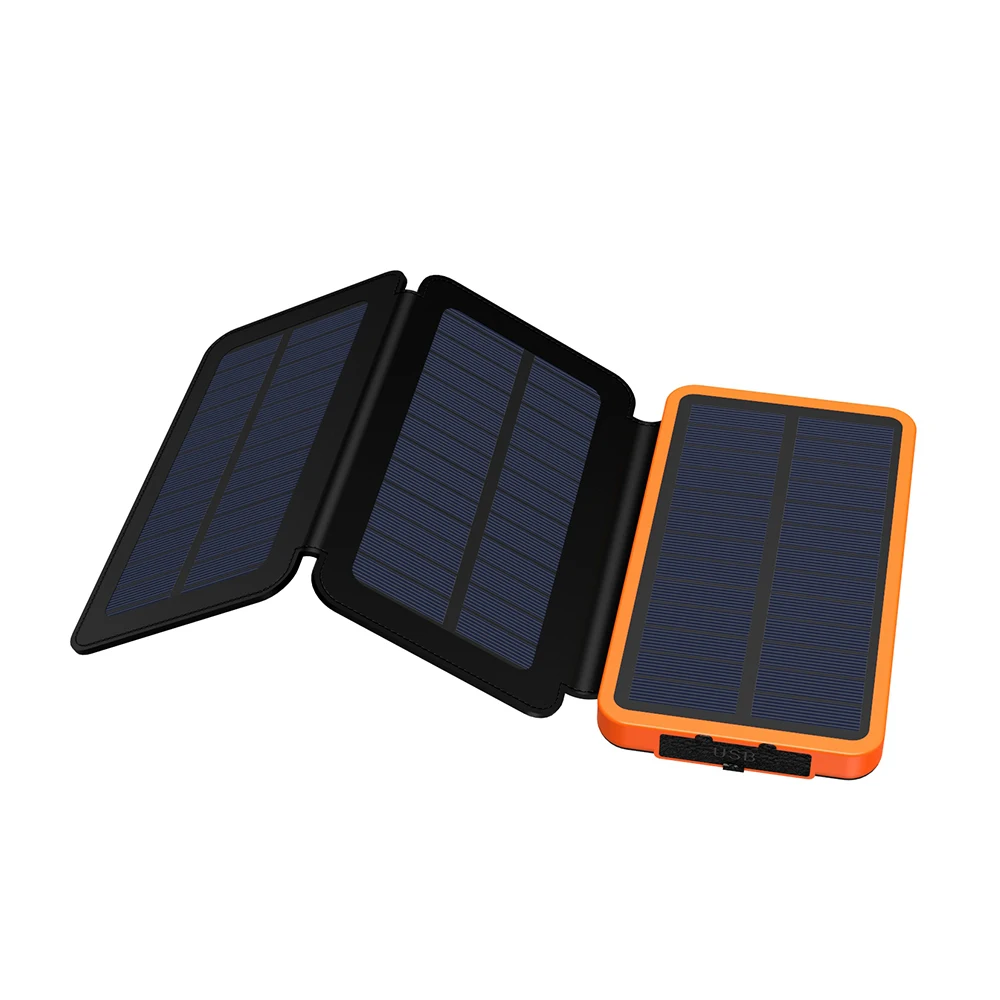 

Solar Charger 10000mAh Solar Phone Charger Dual USB Charger for iPhone 6 7 8 iPhone X Xr Xs Max iPad Samsung Sony HTC etc.