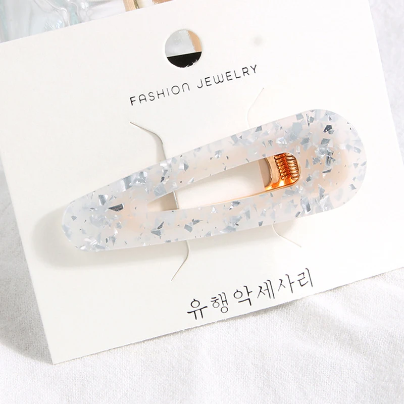 Acetate Hairpins Fashion hair jewelry for women french barrettes Girl Vintage Acrylic Leopard hair pins and clips hair accessory (18)