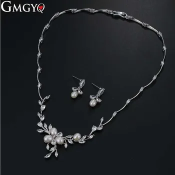 

GMGYQ Crystal Leaf Jewelry sets Choker Chaining Jewelry Set Earrings Brides Jewelry Bride Bride Girl Jewelry Set Gift For Women