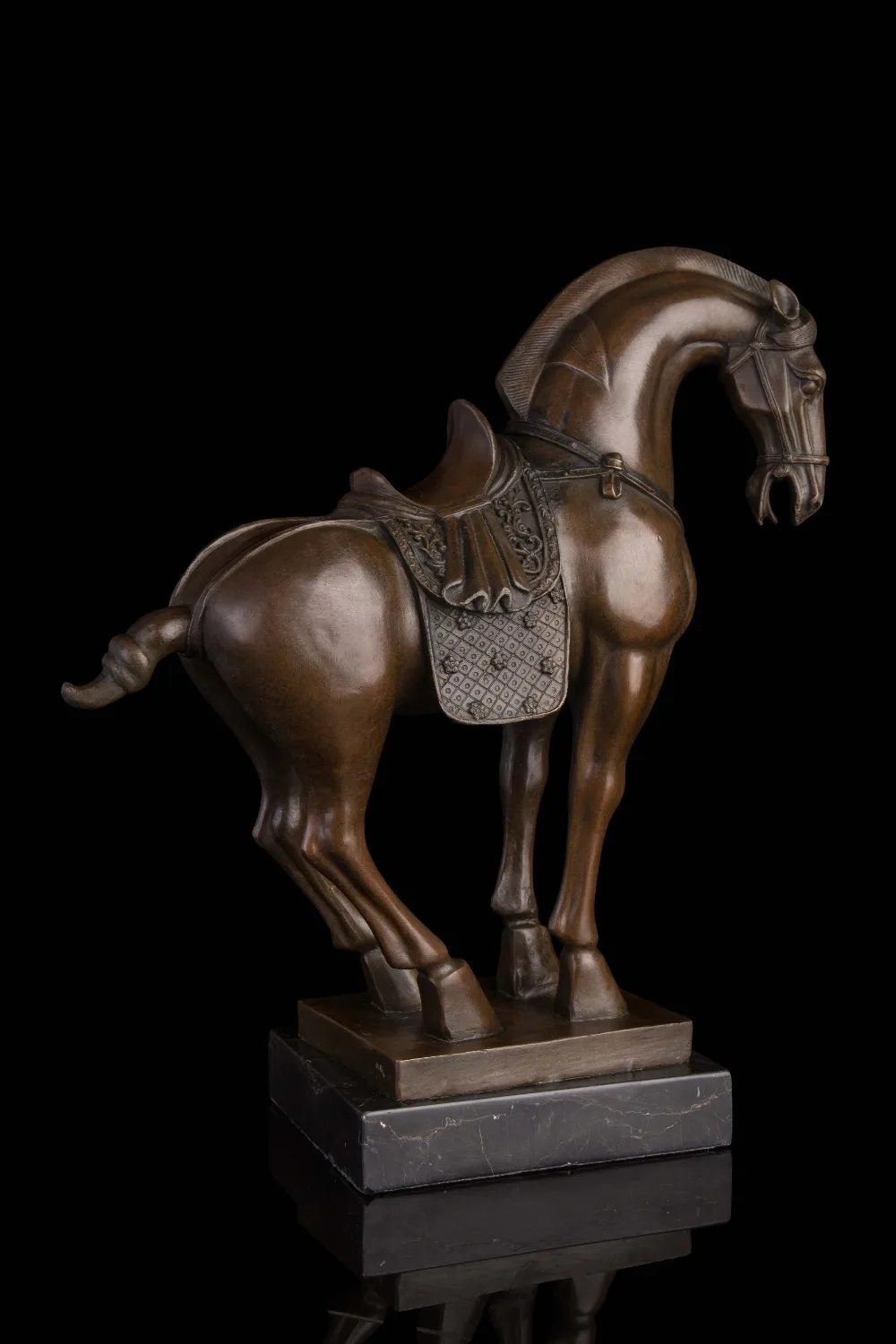 Art Nouveau Br Chinese Horse Statue War Horses Statues Art Nouveau Br Chinese Horse Statue War Horses Statues Sculptures D Animal Pony Sculpture Bronze Home Decor In From