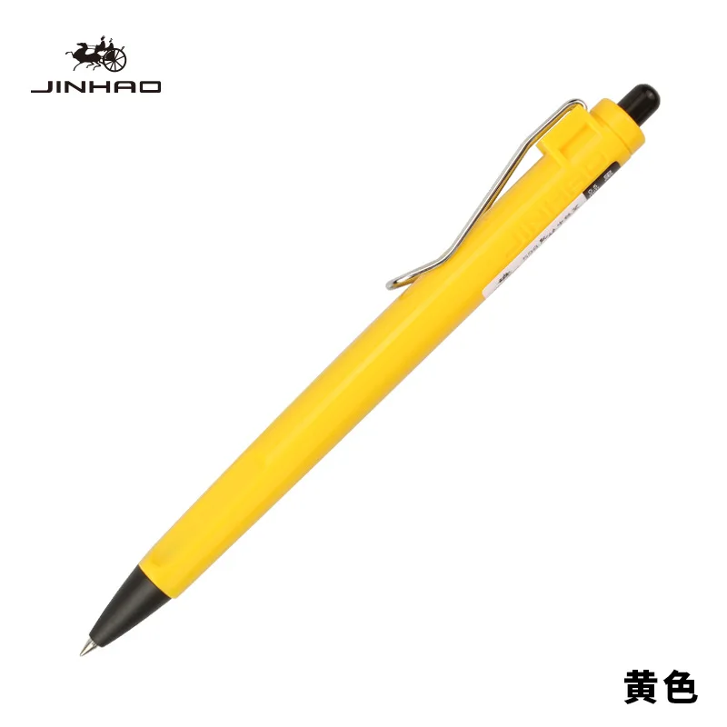 Jinhao чернила для гелевой ручки u-образный зажим пресс шариковая ручка Производитель ручка Boligrafo офисные школьные принадлежности материал