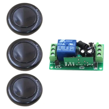 

Free Shipping 24V 9V 12V 1CH 315/433mhz RF Wireless Remote Control Switch Electrical Remote Control Switch for Automation Home