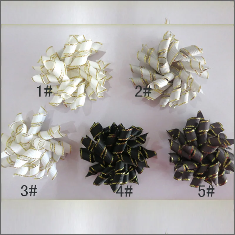 50 blessding Good Girl 2," зажимы для волос зажим Серебряная сторона Grosgrain 63 No