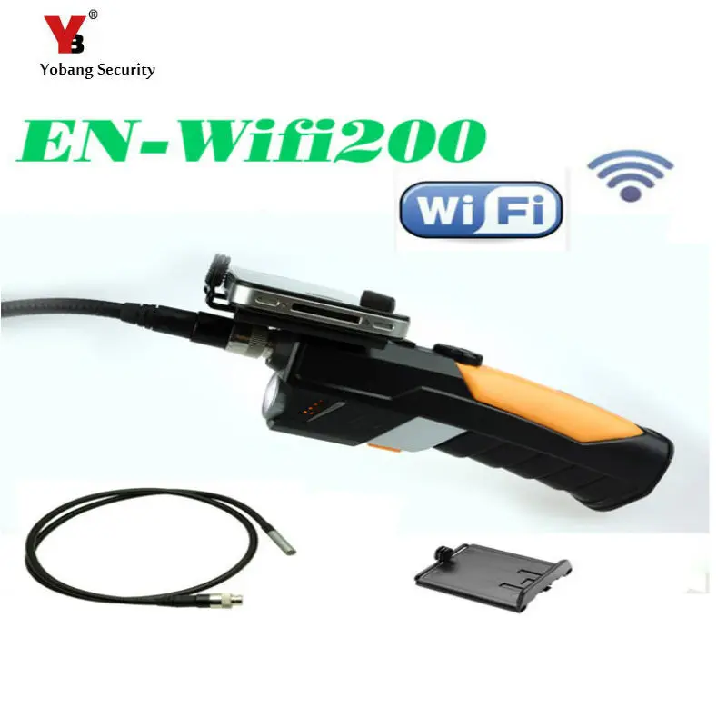 

Yobang Security 8.5MM HD 720P Wireless Wifi Endoscope Video Inspection Camera Borescope Endoscope Camera For Iphone Android IOS