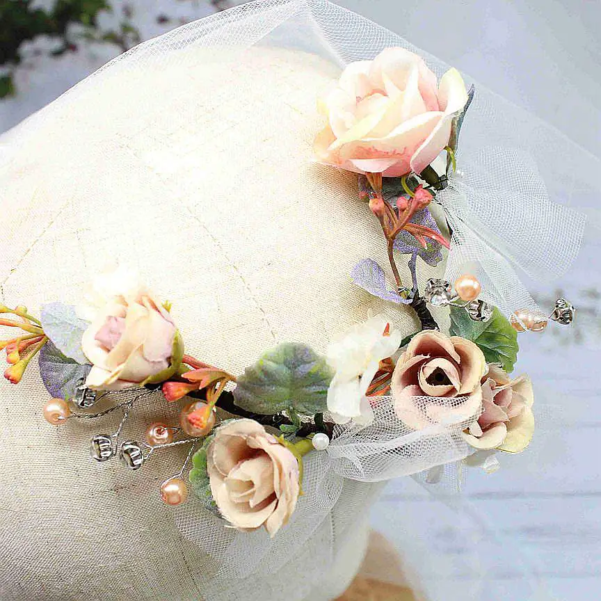 

zicron crystal bride headdress large tiara wedding hair ornaments handmade bridal beach wedding hair accessories