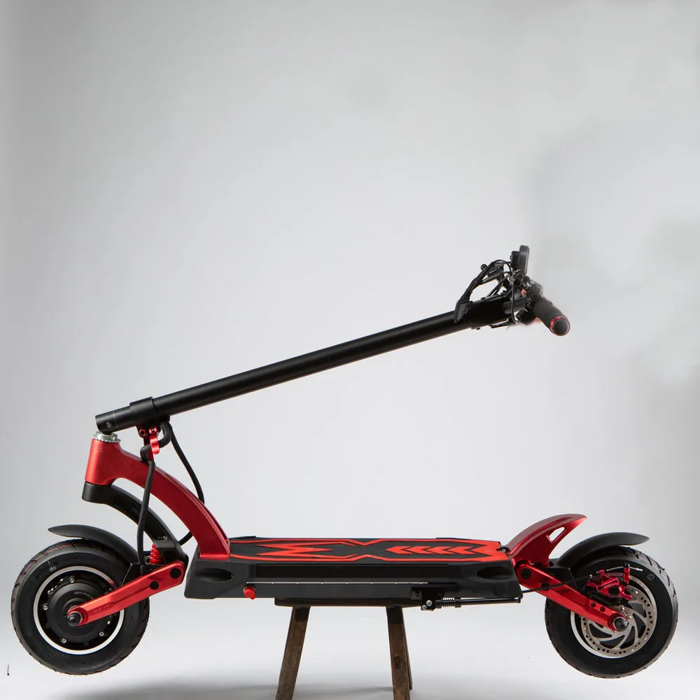 Kaabo Mantis, Двухдвигательный, е-скутер способный преодолевать Броды 2000 ватт LG батарея 60V 24.5Ah Электрический скутер