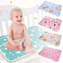Детский Пеленальный матрас Складная коляска с водоотталкивающим покрытием подгузник многоразовый матрас мультфильм