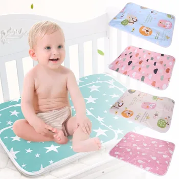

Baby Changing Pad Foldable Waterproof Stroller Diaper Reusable Mattress Cartoon