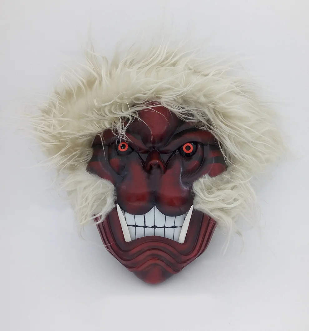 Одежда с надписью «Tokyo Ghoul Enji Koma дьявол Ape Косплэй маска