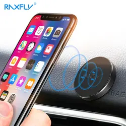 RAXFLY Magnetic Car Holder For Phone in Car Phone Holder For Nokia iPhone 7 8 Plus Magnet Car Wall Stand Support For Samsung S9 держатель для телефона в машину держатель для телефона