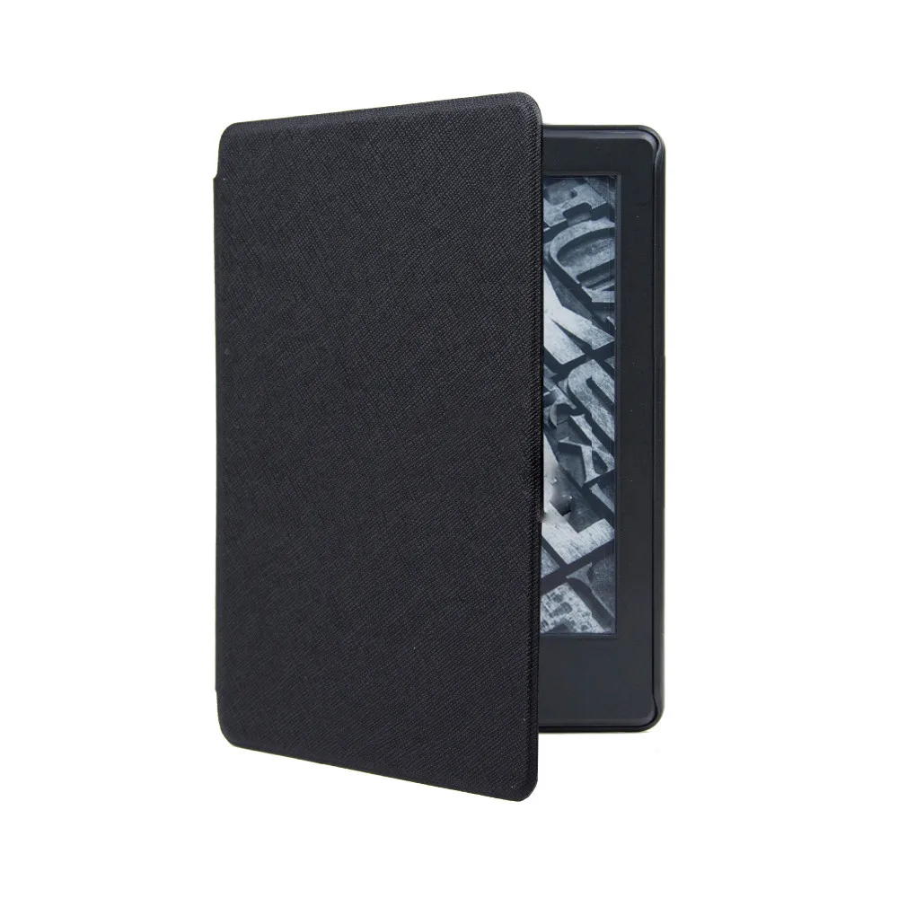 Чехол для планшета для Amazon Kindle Paperwhite 4 ультра тонкий умный кожаный магнитный чехол для Amazon Kindle Paperwhite 4# Y4 - Цвет: Черный