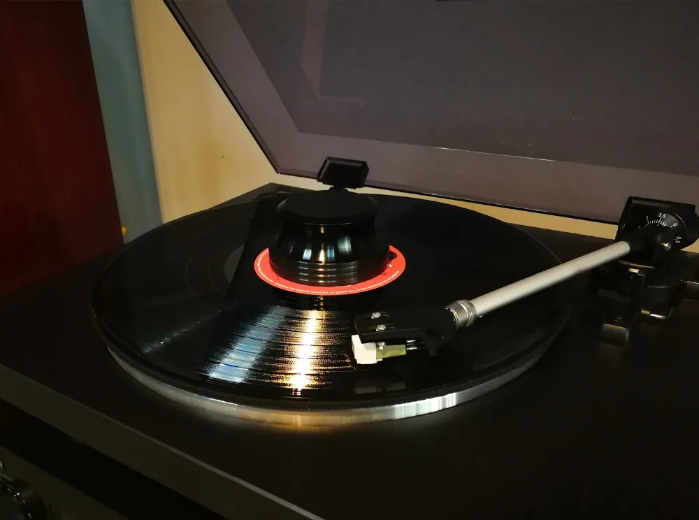 Стабилизатор диска с черной отделкой|lp turntable|stability discstabilizer weights |