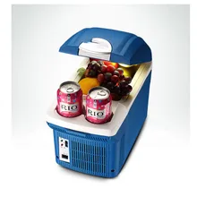 Караваны для путешествий с холодильниками 7,5/8л небольшие портативные обогреватели и охлаждающие коробки караваны двойного назначения минихолодильники