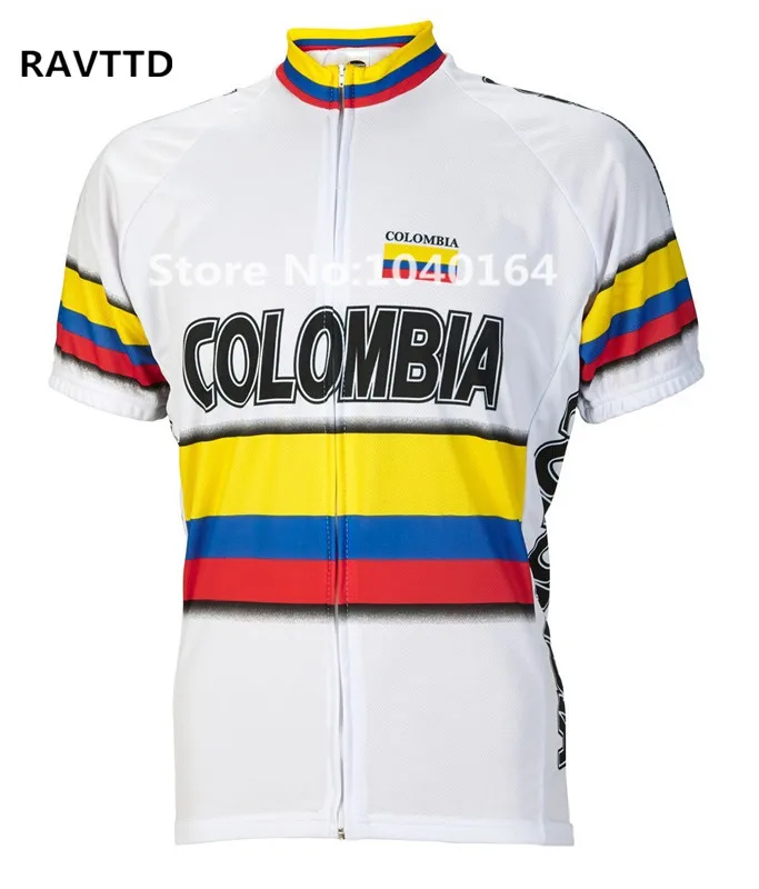 Colombia Bike Cycling Jersey Breathable Cycling Clothing