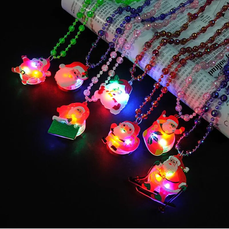 Рождественский светодиодный мягкий Желейный светильник-подвеска с мигающими бусинами для детей, светящиеся вечерние игрушки для Хэллоуина