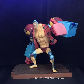 

20 CM ONE PIECE The Straw Hat Pirates FRANKY The Two Generation PVC Action Figure Collectible Model Toy BOX Q138