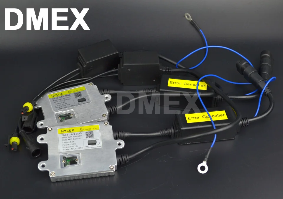 DMEX 1 комплект 4500K 5500K 6500K Шина CAN, HID, ксеноновый комплект H1 H3 H7 H11 9005 9006 9012 D2H хайлюкс 2A88 Canbus балласт Yeaky HID ксеноновая лампа