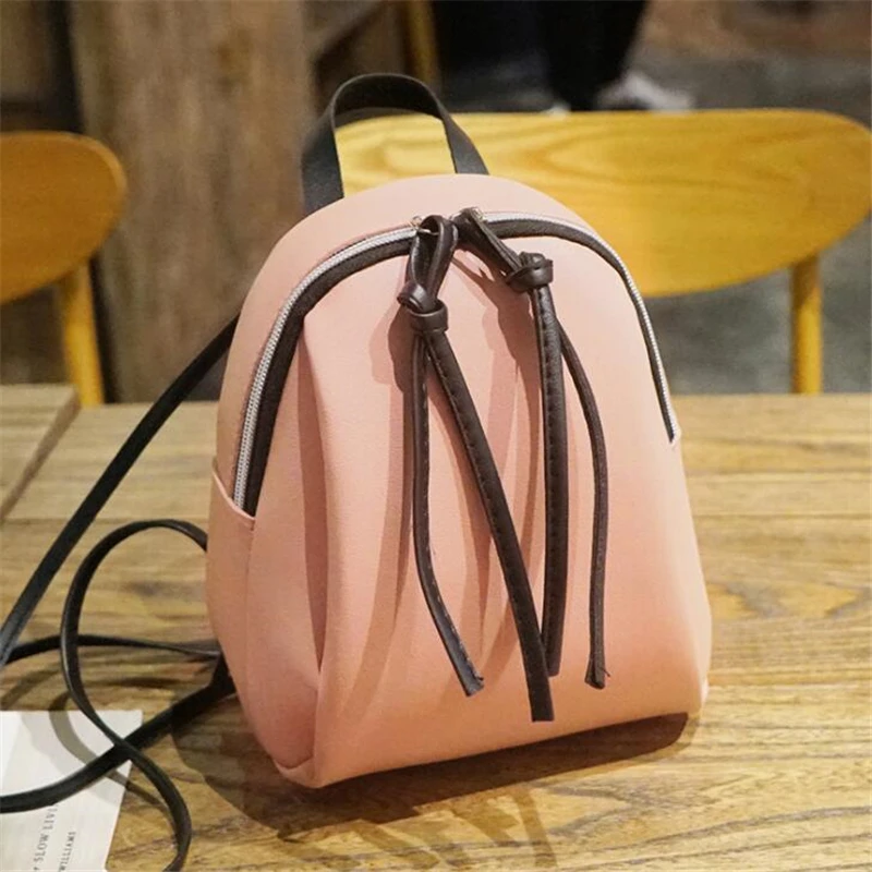 Модный маленький лоскутный рюкзак с ремнем для женщин, сумка через плечо, высокое качество, мини рюкзак из искусственной кожи, рюкзак для девочек-подростков