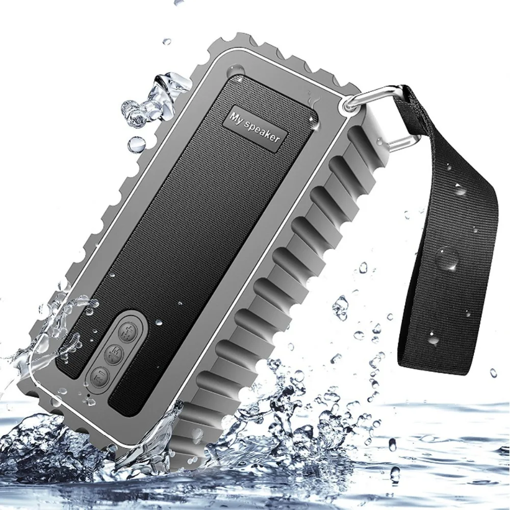IPX7 Wireless Bluetooth Speaker IP67 Portable Stereo Speakers Hifi ...