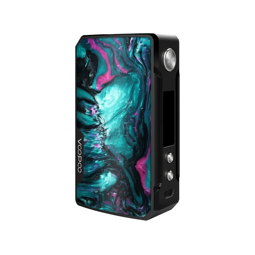 VOOPOO DRAG 2 177 Вт TC коробка мод электронная сигарета и Drag 157 Вт коробка мод Vape с US GENE chip TC смола коробка мод - Цвет: B-Aurora Drag 2