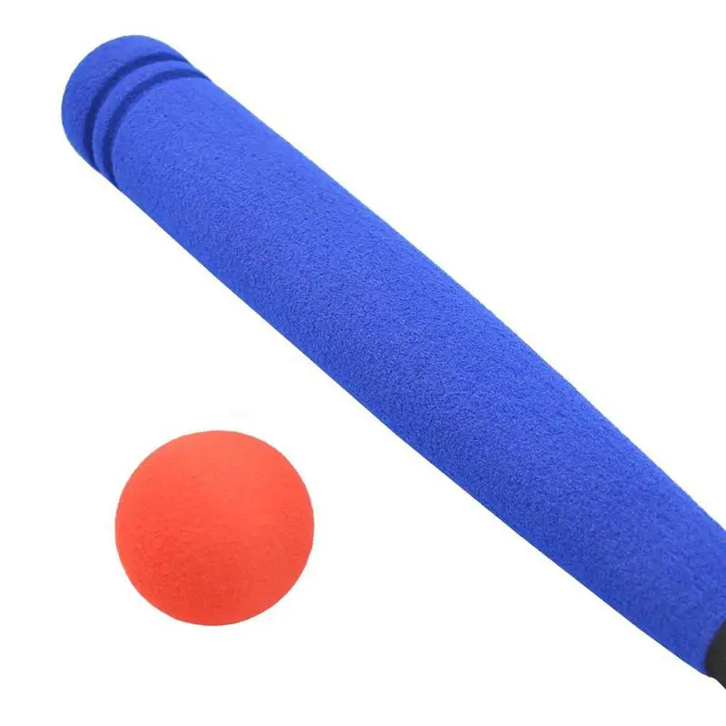 Супер безопасная пенная бейсбольная бита с игрушечный бейсбол набор для детей от 3 до 5 лет(синий