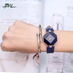 JBRL Винтаж часы Для женщин часы квадратные кварцевые наручные часы для дам простые женские часы подарок для девочек час relogio femenino