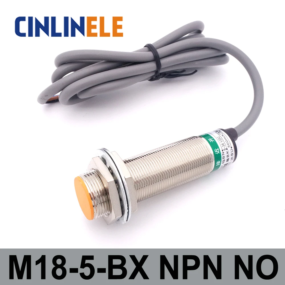 Sensor Indutivo Lj18a3-8-z/bx By M18 5v~36v Npn E Pnp | MercadoLivre