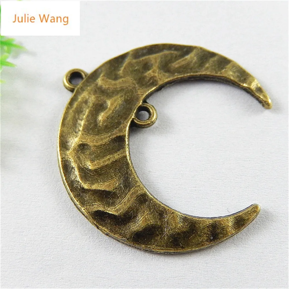 10 шт. Бронзовые Подвески в виде полумесяца|antique copper charms|crescent moon charmscopper charm pendants |